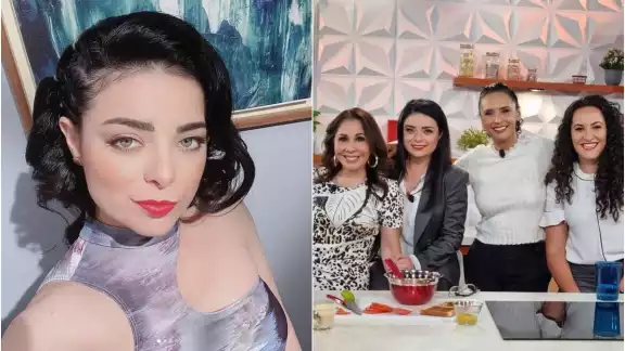 Durante el programa 'Mamá Dice, Violeta Isfel rompió en llanto al confesar que ni si quiera se reconoce al verse al espejo. Foto: Instagram @violetaisfel Durante el programa 'Mamá Dice, Violeta Isfel rompió en llanto al confesar que ni si quiera se reconoce al verse al espejo. Foto: Instagram @violetaisfel