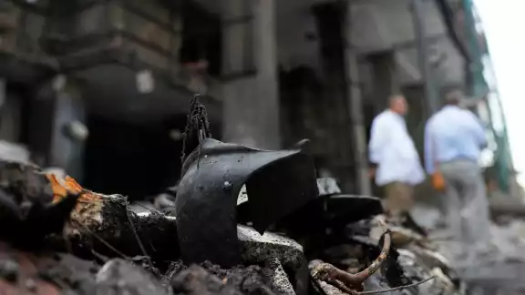 El fuego fue controlado y no se registraron más muertos dentro del hospital de El Cairo El fuego fue controlado y no se registraron más muertos dentro del hospital de El Cairo
