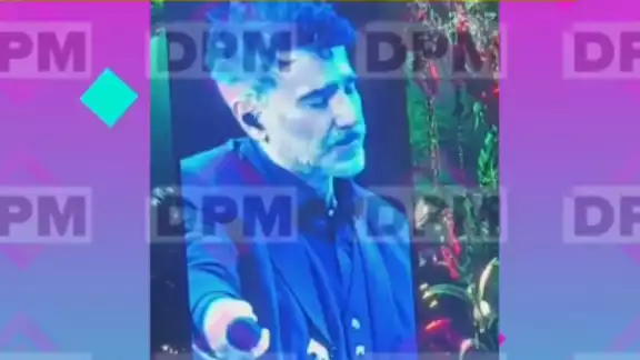 Alejandro Fernández se durmió en el escenario. Foto: Especial