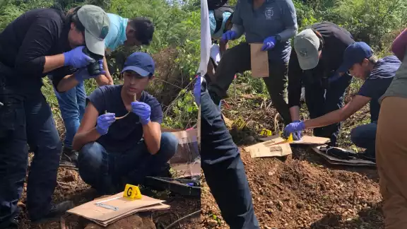 Las evidencias recabadas fueron debidamente resguardadas por el personal de la FGE Quintana Roo Las evidencias recabadas fueron debidamente resguardadas por el personal de la FGE Quintana Roo