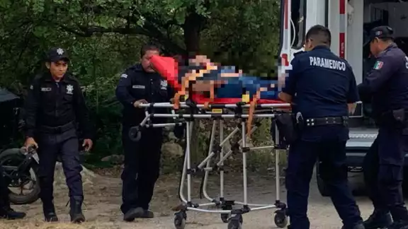 La mujer fue ingresada al hospital de Tekax La mujer fue ingresada al hospital de Tekax
