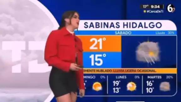La joven salió enojada en medio de la transmisión La joven salió enojada en medio de la transmisión