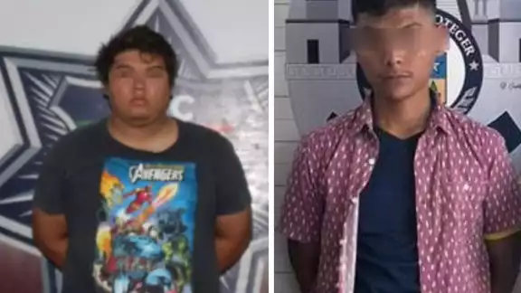 Los individuos fueron trasladado a la Fiscalía Especializada en Delitos Contra la Salud