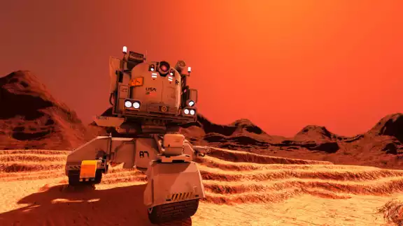 Marte es uno de los planetas más estudiados por los científicos. Foto: Especial Marte es uno de los planetas más estudiados por los científicos. Foto: Especial