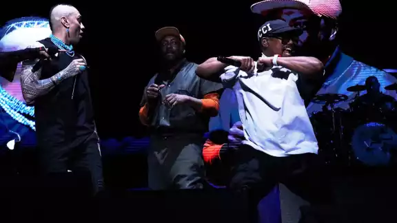 Antes del concierto, Taboo compartió con músicos yucatecos