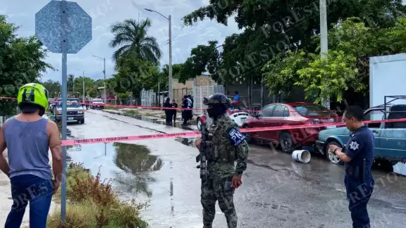 Se desplegó un operativo en la zona con elementos de la Secretaría de la Defensa Nacional (Sedena) y la Policía Estatal Se desplegó un operativo en la zona con elementos de la Secretaría de la Defensa Nacional (Sedena) y la Policía Estatal