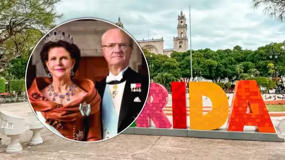 El rey Carlos XVI Gustavo de Suecia y la reina Silvia viajarán en el Tren Maya en Yucatán