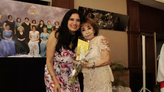 En el desayuno se reconoció a Mayte Cerón Herrera de Rukos