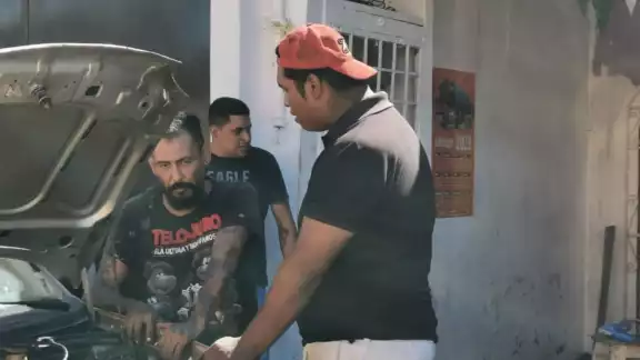 La riña fue controlada por los agentes municipales que se enteraron del hecho por una llamada hecha por testigos