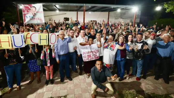 Huacho expuso que es hora de una transformación real, de una administración que entienda las realidades de cada comunidad Huacho expuso que es hora de una transformación real, de una administración que entienda las realidades de cada comunidad