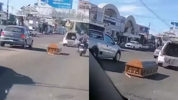 Se desconoce si dentro del ataúd iba algana persona fallecida Se desconoce si dentro del ataúd iba algana persona fallecida