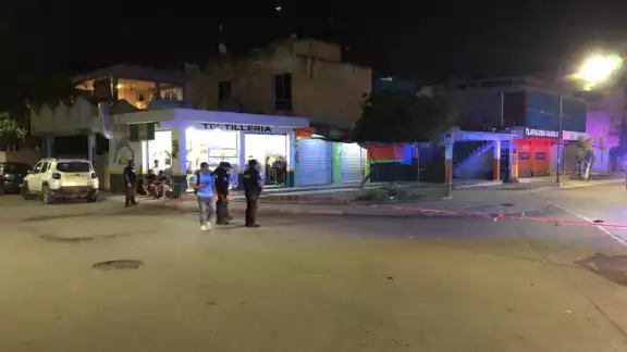 El empleado de la tortillería resultó ileso El empleado de la tortillería resultó ileso