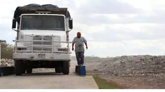 Se recolectan residuos de cinco municipios en la capital del estado de Yucatán Se recolectan residuos de cinco municipios en la capital del estado de Yucatán