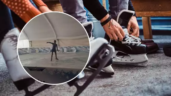Una pista de hielo y las aguas danzantes serán los principales atractivos de la Villa Mágica de Kanasín Una pista de hielo y las aguas danzantes serán los principales atractivos de la Villa Mágica de Kanasín