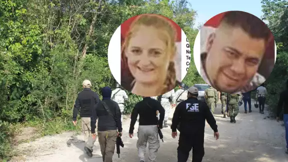 La búsqueda se realizó a espaldas del fraccionamiento Kumasil La búsqueda se realizó a espaldas del fraccionamiento Kumasil