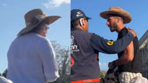 Personal de seguridad en Chichén Itzá ordenó a los turistas que se retiraran Personal de seguridad en Chichén Itzá ordenó a los turistas que se retiraran