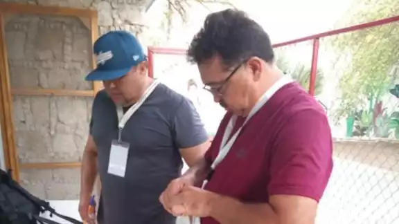 Durante la revisión, se constató que el nivel de cloración del agua era óptimo Durante la revisión, se constató que el nivel de cloración del agua era óptimo