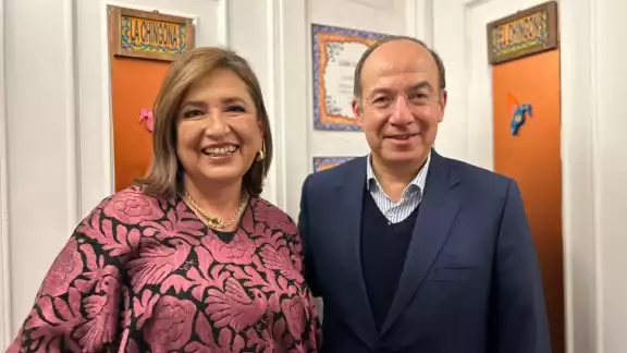 En su visita a España, Xóchitl Gálvez se reunión con el ex presidente Felipe Calderón