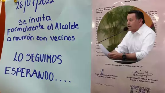 Vecinos de Altabrisa invitaron a Renán Barrera a un diálogo por la construcción del Parque Tho', al cual se ha negado Vecinos de Altabrisa invitaron a Renán Barrera a un diálogo por la construcción del Parque Tho', al cual se ha negado