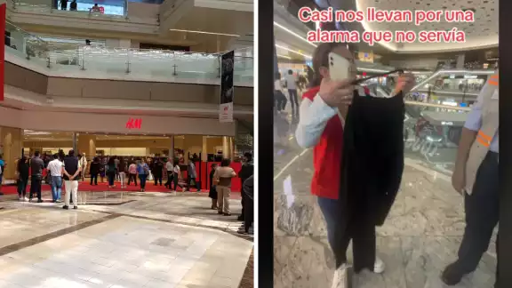 La mujer levantó un queja contra H&M por el bochornoso momento La mujer levantó un queja contra H&M por el bochornoso momento