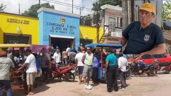 El ex comisariado ejidal Marcelino Piña y Uc no entregó a su sucesor ningún documentó de la carpeta básica del ejido.
El ex comisariado ejidal Marcelino Piña y Uc no entregó a su sucesor ningún documentó de la carpeta básica del ejido.
