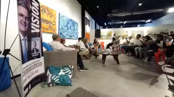 El evento se realizó en una galería del Centro de Cancún