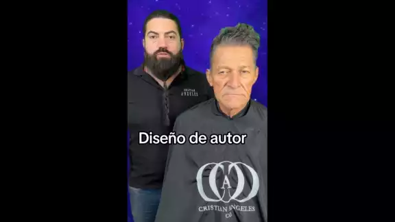 En el video de TikTok se muestra el adelanto de un corte de diseño de autor
