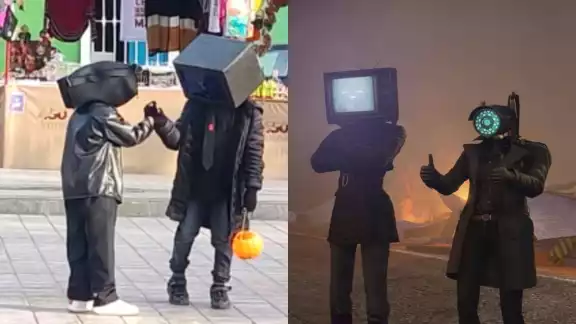Niños se disfrazaron de Skibidi Toilet en Halloween, causando preguntas al no saber de donde provenía Niños se disfrazaron de Skibidi Toilet en Halloween, causando preguntas al no saber de donde provenía
