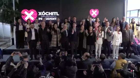 Xóchitl Gálvez presentó al equipo que la acompañará durante la campaña rumbo a la Presidencia de la República en 2024 Xóchitl Gálvez presentó al equipo que la acompañará durante la campaña rumbo a la Presidencia de la República en 2024