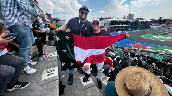 Rodrigo Lugo y Jasiel Araujo viajaron de Yucatán a la CDMX para el Gran Premio de México Rodrigo Lugo y Jasiel Araujo viajaron de Yucatán a la CDMX para el Gran Premio de México