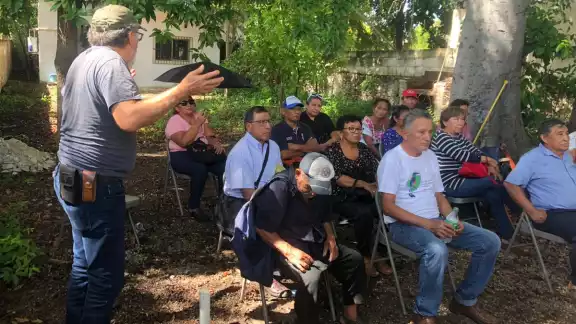 La protesta del 20 de noviembre, dijo, servirá para evidenciar la afectación a los pueblos mayas de Yucatán La protesta del 20 de noviembre, dijo, servirá para evidenciar la afectación a los pueblos mayas de Yucatán