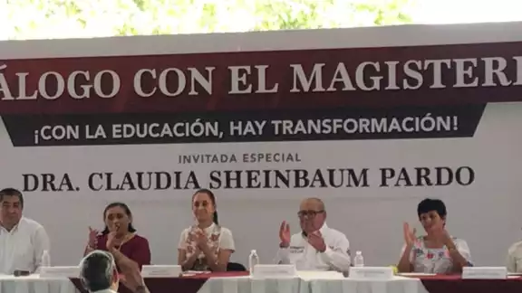 La candidata presidencial empezó su gira este viernes en Campeche desde Calkiní La candidata presidencial empezó su gira este viernes en Campeche desde Calkiní