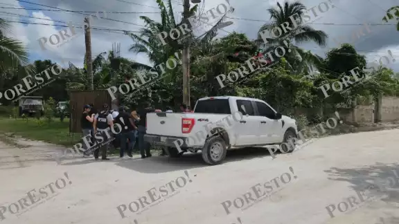 Vecinos aludieron a la posibilidad de un sujeto embolsado en Cozumel Vecinos aludieron a la posibilidad de un sujeto embolsado en Cozumel