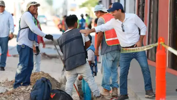 Las obras del Corredor Turístico fueron retomadas para continuar con los trabajos Las obras del Corredor Turístico fueron retomadas para continuar con los trabajos
