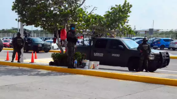 El Ejército Mexicano se encuentra desde hace 48 horas en el aeropuerto de Campeche