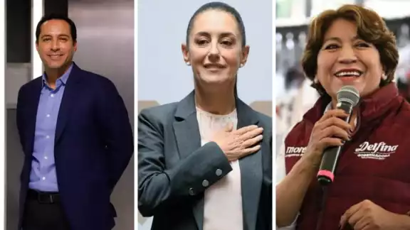 Claudia Sheinbaum, Mauricio Vila y Delfina Gómez desearon pronta recuperación al presidente Claudia Sheinbaum, Mauricio Vila y Delfina Gómez desearon pronta recuperación al presidente