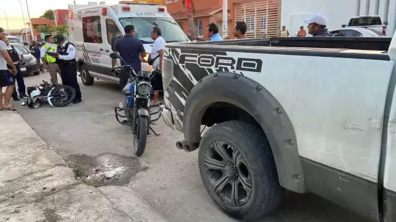 El conductor de la camioneta aceptó su culpa y gastos médicos