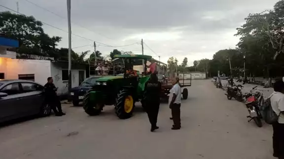 Representantes de la Directiva del Consejo Ejidal incurrieron en desacato en el desalojo de este polígono que está en disputa Representantes de la Directiva del Consejo Ejidal incurrieron en desacato en el desalojo de este polígono que está en disputa