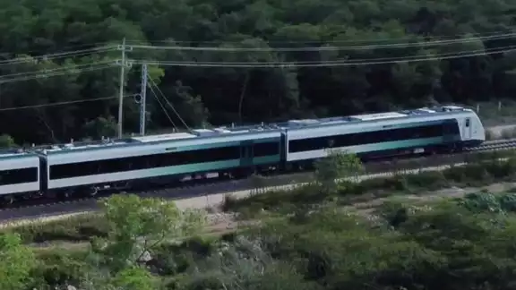 El hecho causó admiración entre quienes presenciaron el recorrido