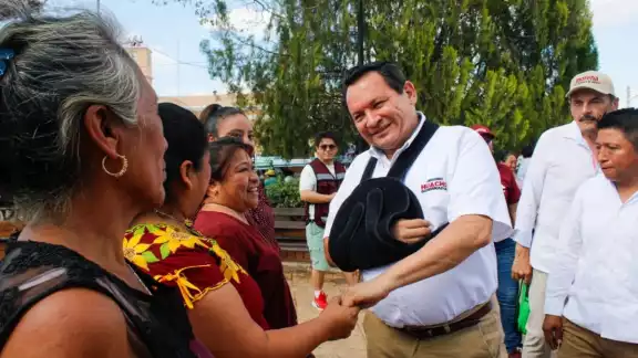 Así se vivió el mitin de Joaquín Díaz Mena en Hocabá