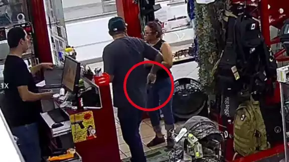 El video fue compartido en redes sociales para exponer al ladrón