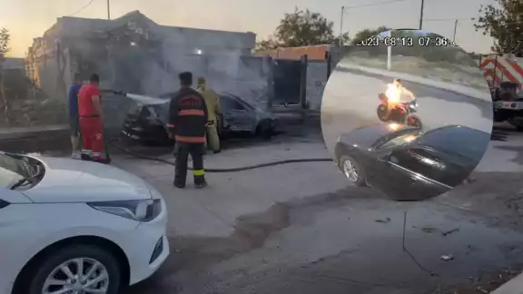 El hecho se registró poco antes de las 8 de la mañana de este domingo El hecho se registró poco antes de las 8 de la mañana de este domingo
