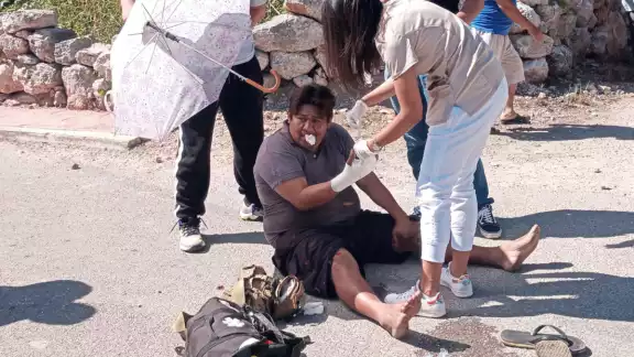 Ambos motociclista llegarían a un acuerdo para pagar los daños