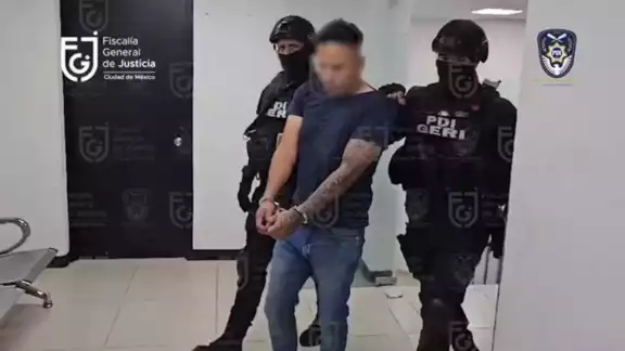 La detención de “El M24” se llevó a cabo gracias a la diligente labor de los agentes de la Policía de Investigación La detención de “El M24” se llevó a cabo gracias a la diligente labor de los agentes de la Policía de Investigación