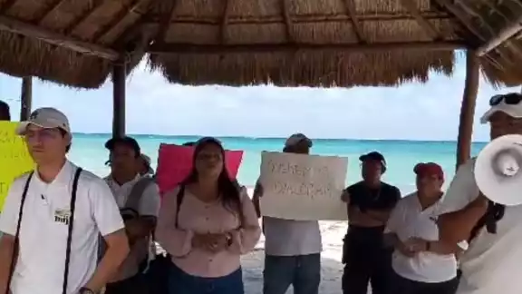 Los trabajadores realizaron una protesta pacífica