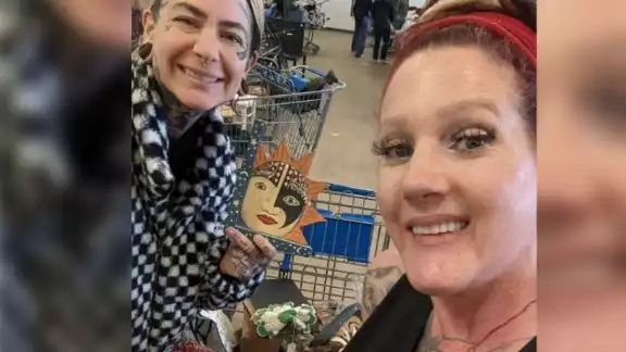 Las amigas en busca de más tesoros. Foto: Especial