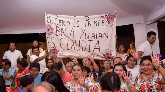 Los ciudadanos reiteraron el apoyo para la aspirante en el parque de  La Mejorada