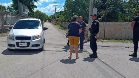 Mujer arrolla a un menor en su bicicleta Buctzotz, Yucatán Mujer arrolla a un menor en su bicicleta Buctzotz, Yucatán