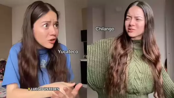 La tiktoker @yazyaazzz imitó a un chilango discutiendo con yucateco La tiktoker @yazyaazzz imitó a un chilango discutiendo con yucateco