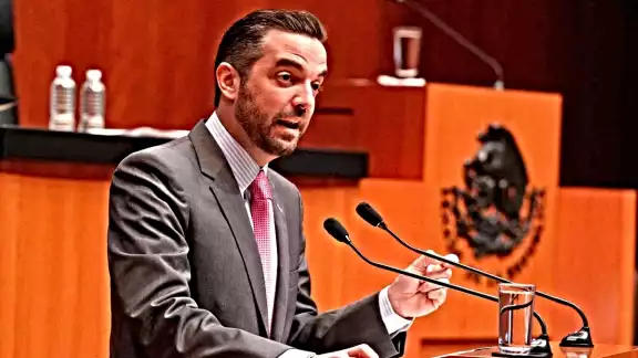 Jorge Luis Lavalle Maury, preso en el Reclusorio Norte acusado por Emilio Lozoya de recibir sobornos para aprobar la reforma energética en el sexenio pasado. Foto: Especial